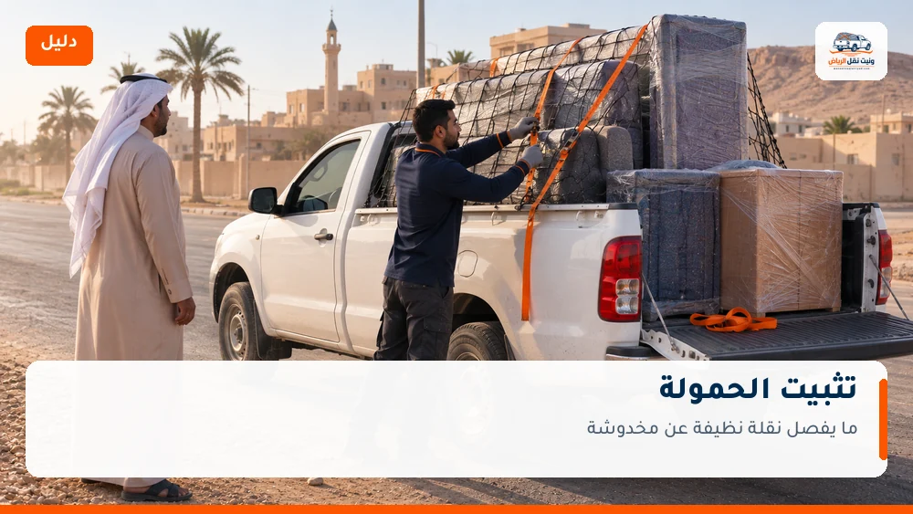 تثبيت الحمولة: ما يفصل نقلة نظيفة عن أخرى مخدوشة
